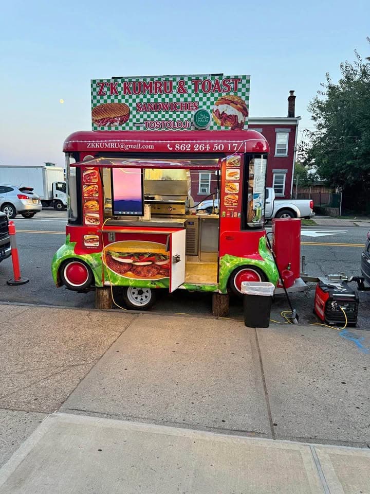 Commercial Food Trailer with Running Location & Permit